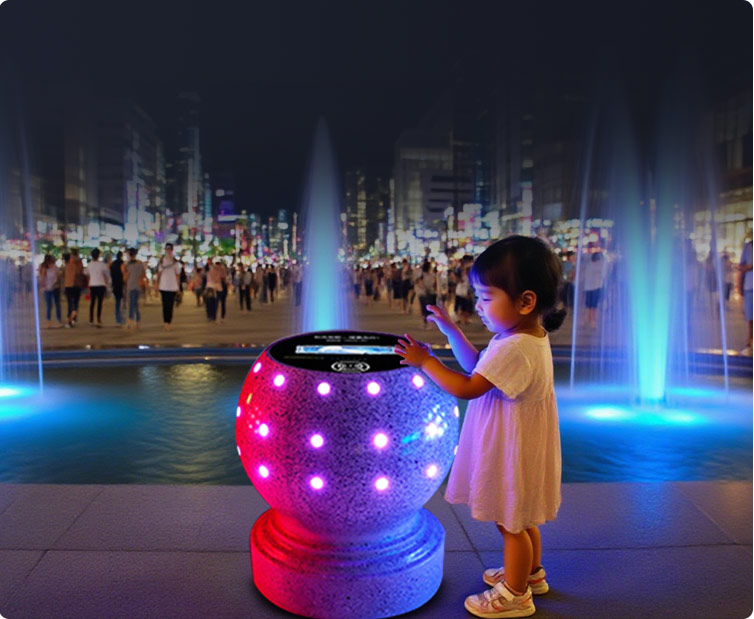 3D智能發(fā)光障礙球